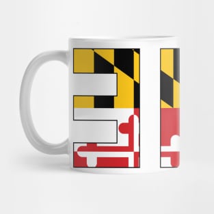 301 Maryland Flag Mug